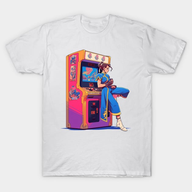 chun li T-Shirt by lets find pirate